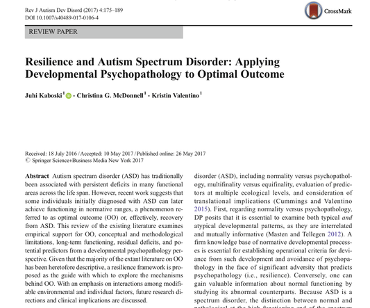 자폐아동과 청소년의 회복탄력성 키우는 방법 총정리! - Everbloom Path - Parent Coaching