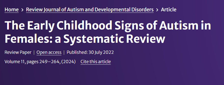 여자아이들에게 나타나는 자폐 조기 증상 이해하기 - Everbloom Path - Parent Coaching