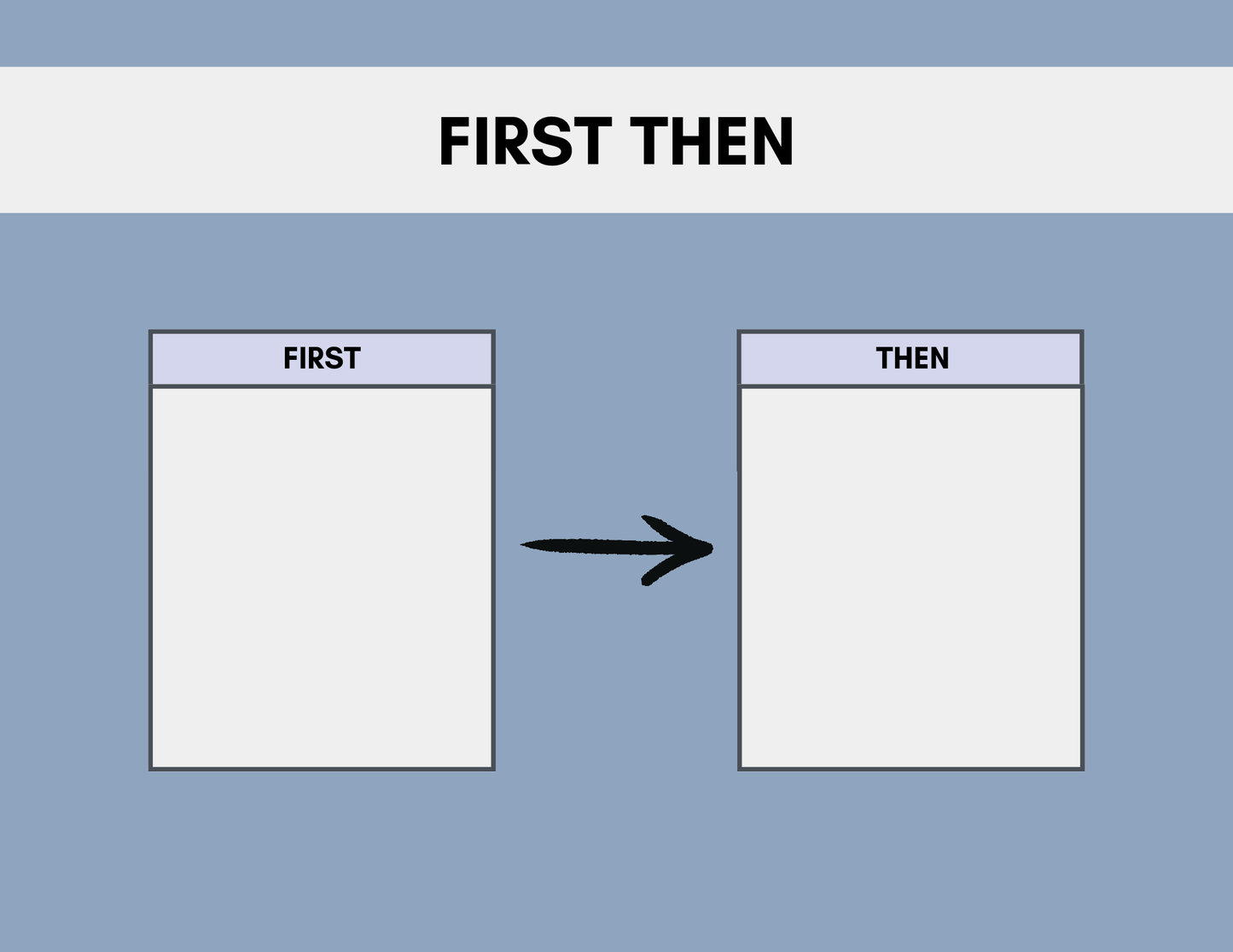 시각스케줄 1탄: 오늘의 할일, First - Then, Morning - Afternoon - Everbloom Path - Parent Coaching