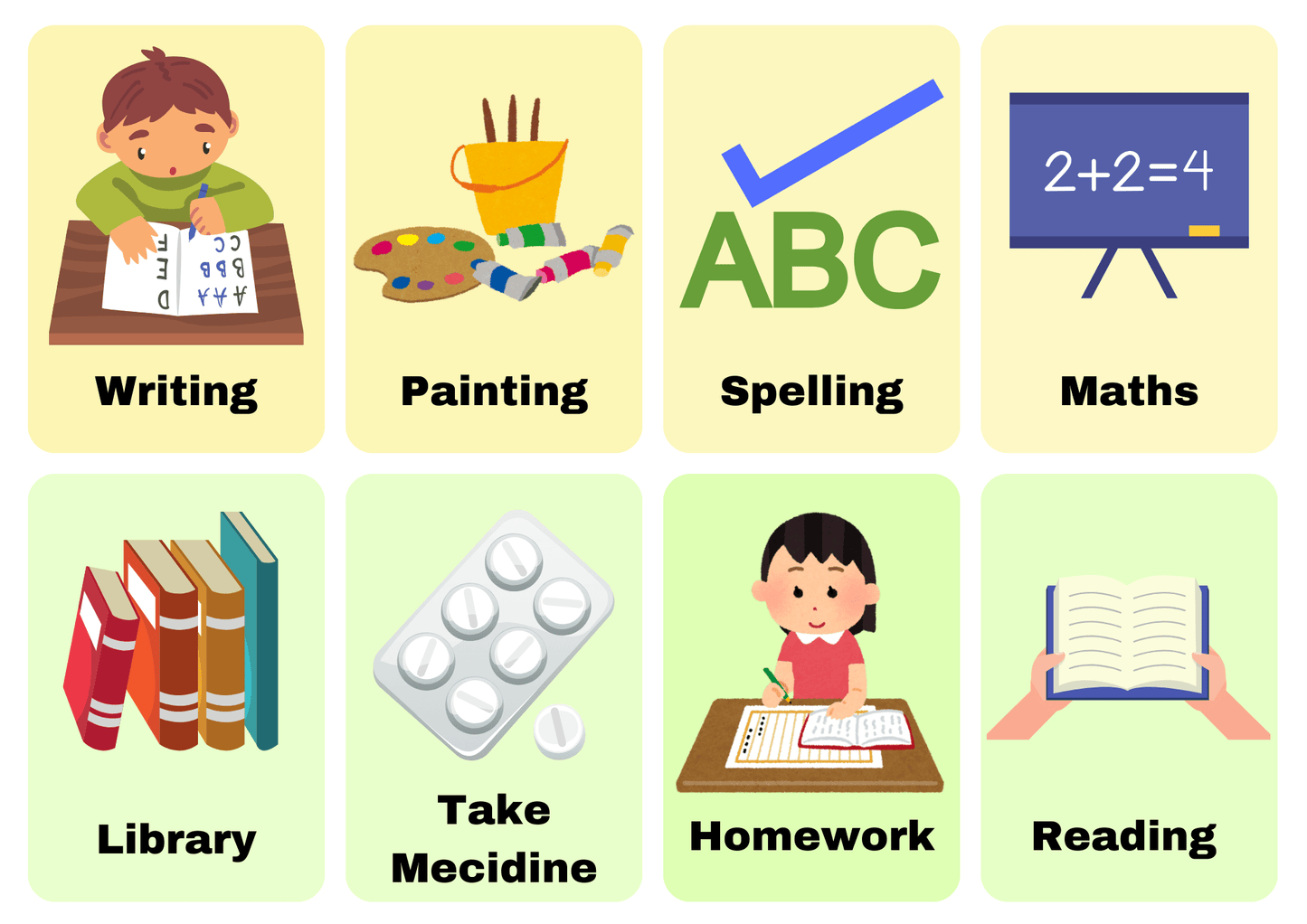 시각스케줄 1탄: 오늘의 할일, First - Then, Morning - Afternoon - Everbloom Path - Parent Coaching