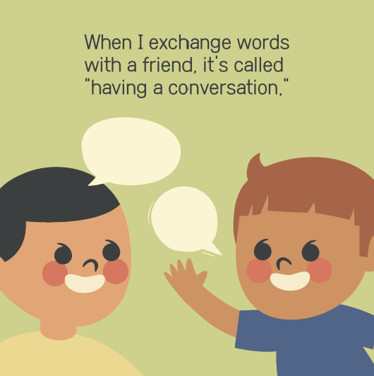 사회 상황 이야기(Social Story): 대화 시작하기 - Everbloom Path - Parent Coaching